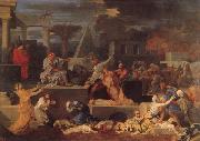 Bourdon, Sebastien Slaughter of the Innocents oil painting